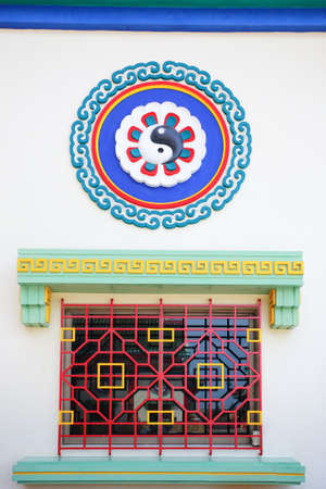 window chinese styleの写真素材