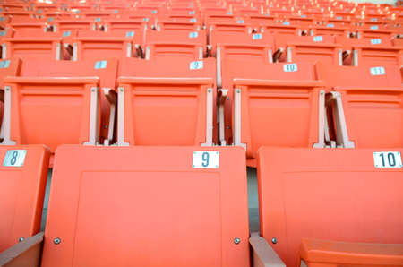 Stadium seatsの写真素材
