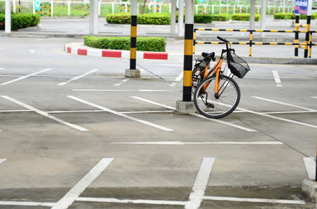 Bicycle parkingの写真素材