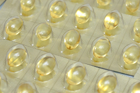 Fish oil capsules