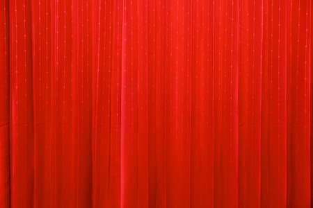 Red curtains backgroundの写真素材