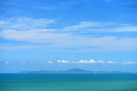 View from hotels in Pattaya Thailandの写真素材