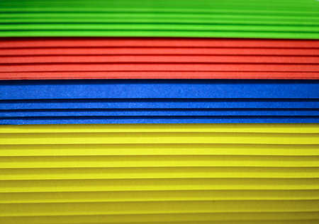 multi colour paper backgroundの写真素材