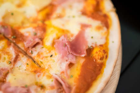 Hawaiian Pizzaの写真素材