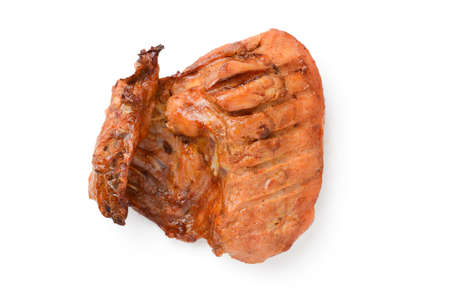 roast chicken thighの写真素材