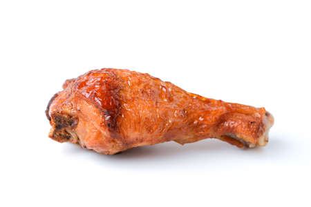 roast chicken drumstickの写真素材