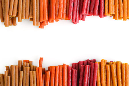 dog treatsの写真素材