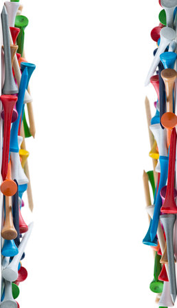 golf teesの写真素材