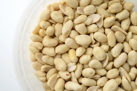 raw peanuts