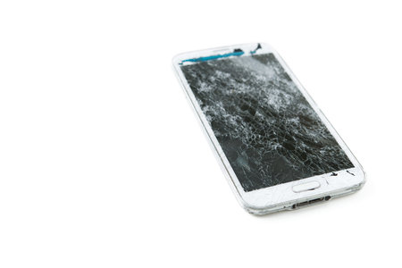 broken mobile phone