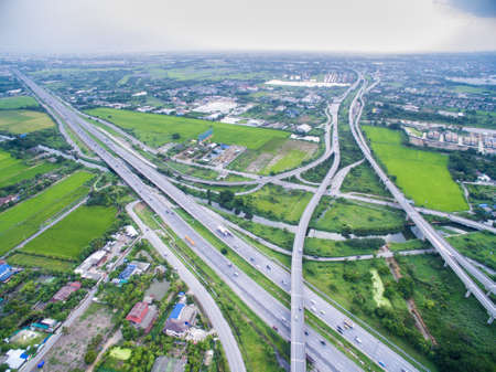 Freeway in Bangkok Thailandの写真素材