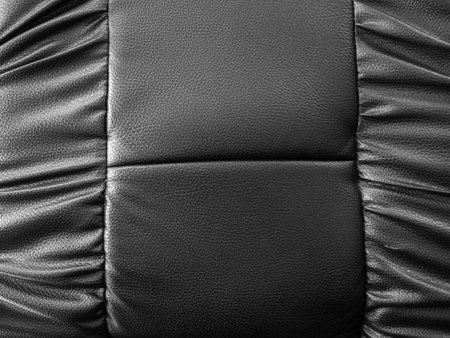 black leather textureの写真素材
