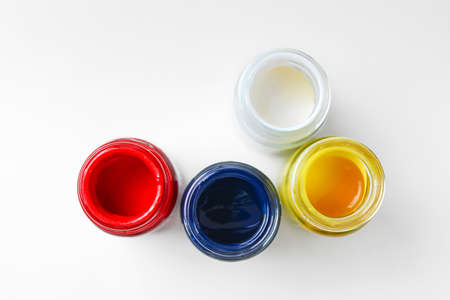 watercolor bottle on white backgroundの写真素材