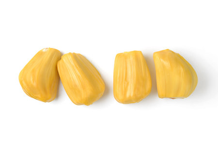 jackfruit isolated on white