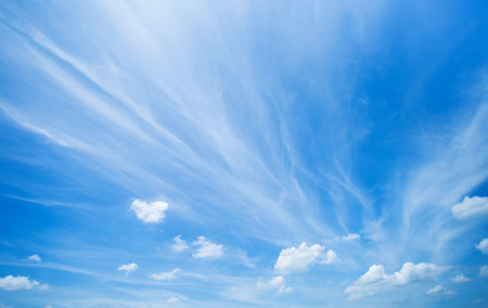 summer sky with cloud