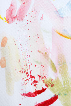 water color on paper texture backgroundの写真素材