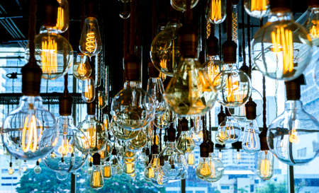 decorative antique old style Incandescent bulbsの写真素材