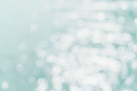 Blur beach with bokeh blue color background.の写真素材