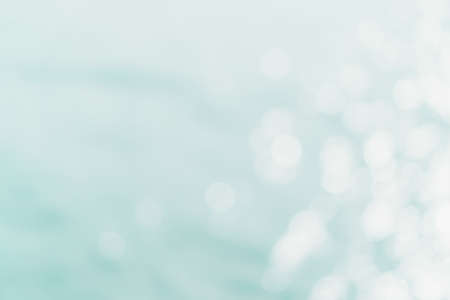 Blur beach with bokeh blue color background.の写真素材