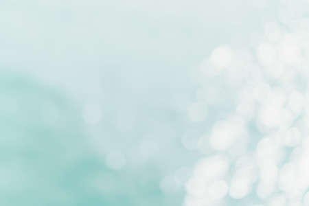 Blur beach with bokeh blue color background.の写真素材