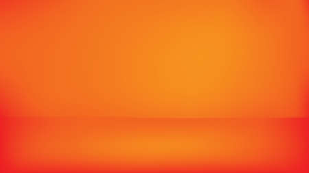 Abstract orange background. Empty room with spotlight effect. Vector EPS10 Graphic art design.のイラスト素材