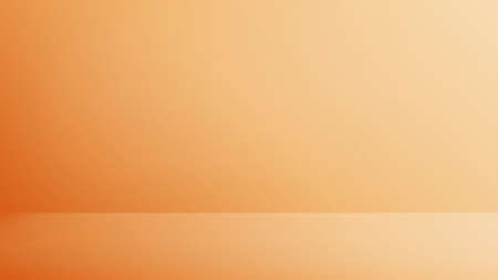 Abstract yellow pastel color tone background. Empty room with spotlight effect. vector graphic art design.のイラスト素材