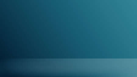 Abstract blue color tone background. Empty room with spotlight effect. vector graphic art design.のイラスト素材