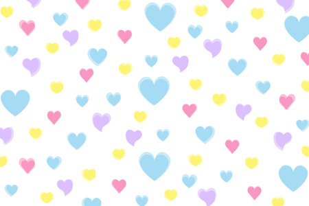 Shape of heart symbols of love flying on background. EPS10 Vector illustration use for Mother's,...
