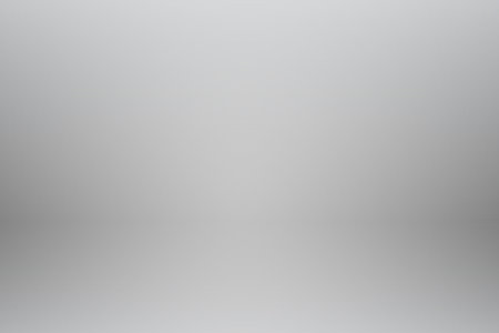 Abstract grey background. Empty room with spotlight effect. Vector Graphic art design.