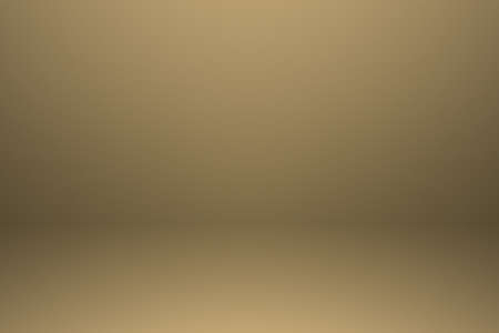 Abstract gold color tone background. Empty room with spotlight effect. Vector Graphic art design.のイラスト素材
