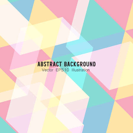 Abstract geometric or isometric polygon or low poly vector technology business concept background. EPS10 illustration style design.のイラスト素材