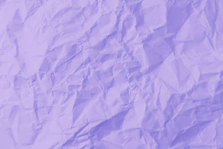 Top view of purple crumpled paper texture background.の写真素材