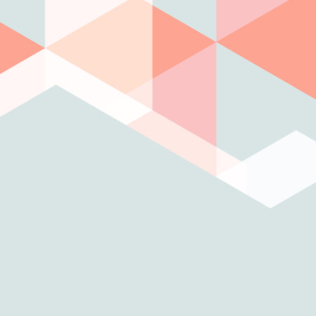 Abstract geometric or isometric white and blue polygon or low poly vector technology business concept background.のイラスト素材