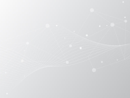 Creative minimal geometric with dynamic shapes technology abstract background wallpaper. Trendy...