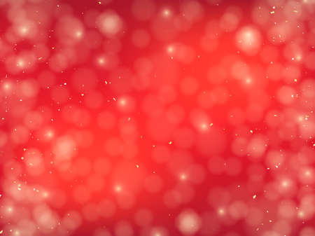 Happy Holidays and a Prosperous New Year! Vector background in EPS10 format with realistic bokeh and gold glitter.のイラスト素材