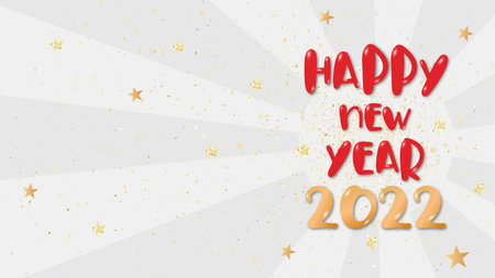 Happy Holidays and a Prosperous New Year! Vector background in EPS10 format with realistic bokeh and...