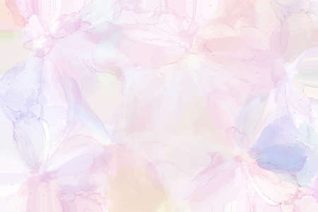 Abstract colorful watercolor texture hand drawing graphic design vector EPS10 illustration. Wallpaper or theme background.のイラスト素材