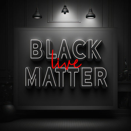 Black history month illustration graphic design copy space background. Black live matter concept.