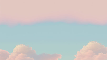 Sweet pastel color beautiful background with copy space graphic illustration.