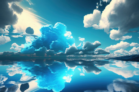 Sweet pastel color beautiful background with copy space graphic illustration.