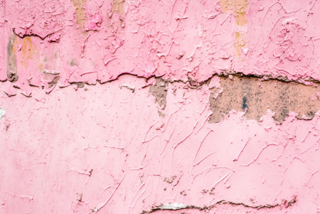 Old pink wall texture grunge abstract background.