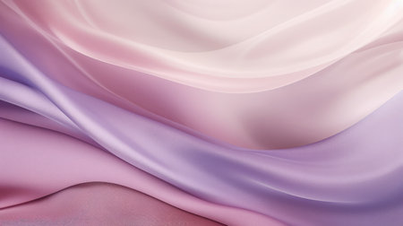Abstract satin fabric texture pastel pink color background.の素材
