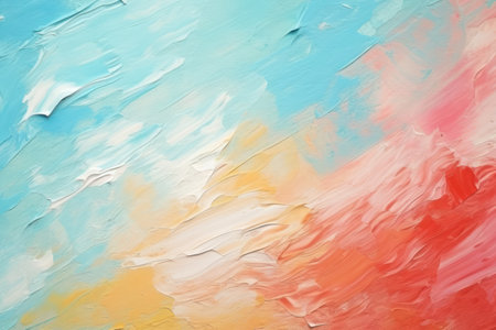 Abstract oil color painting texture background.の素材