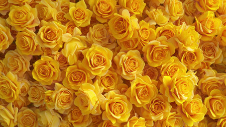 Beautiful of full bunch of roses background.の素材