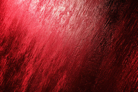 Abstract red grainy glitter texture luxury background.の素材