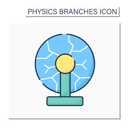Plasma physics color iconのイラスト素材