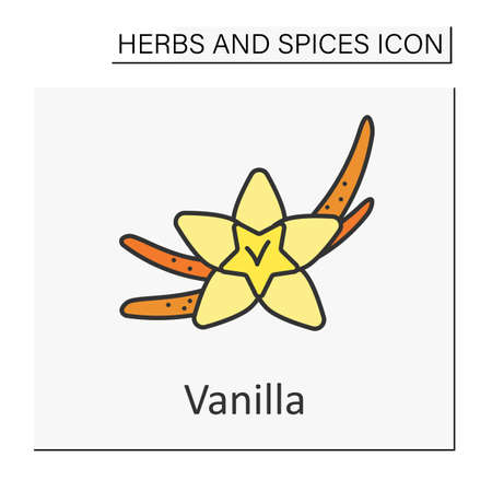 Vanilla color iconのイラスト素材