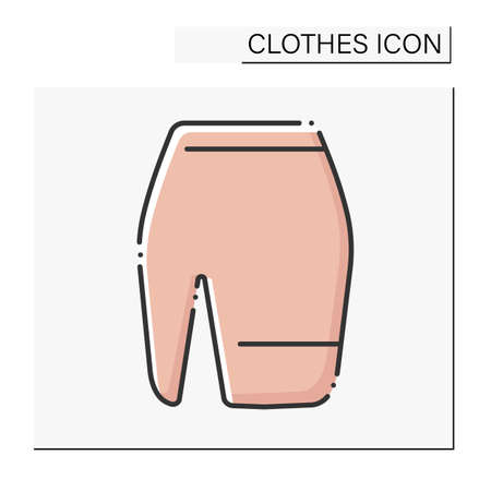 Fashion color iconのイラスト素材