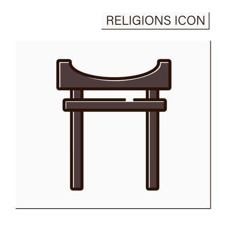 Shinto color iconのイラスト素材