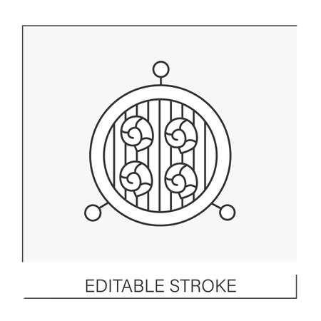 Party line iconのイラスト素材